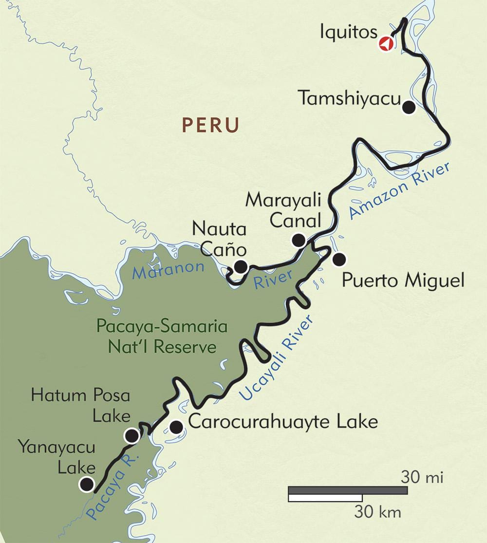 amazonas Perú mapa