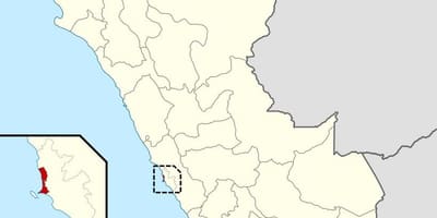 Mapa de callao, Perú