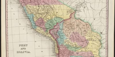 Mapa del antiguo Perú 