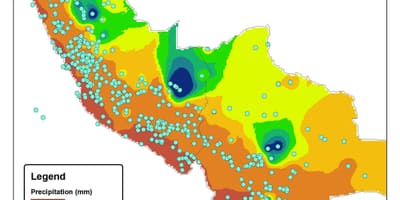 Mapa de Perú climático