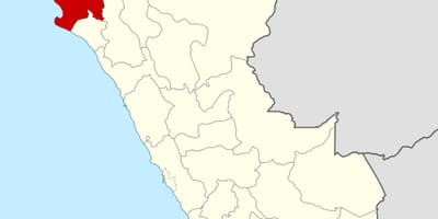 Mapa de piura, Perú